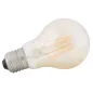 Żarówka LED "A60" *220-240V 4W 2200K E27* AMBER Ø 6X10 cm